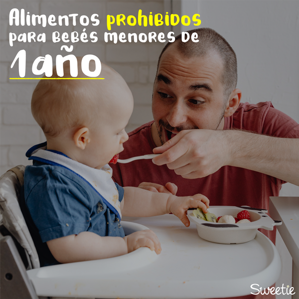 Alimentos prohibidos para bebés menores de 1 año