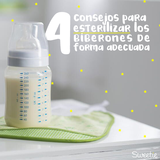 Consejos para esterilizar los biberones de tu bebé