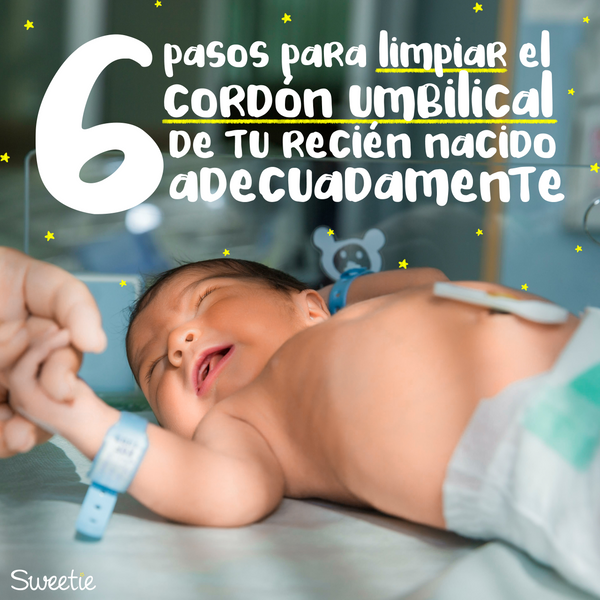06 pasos para limpiar el cordón umbilical de tu recién nacido adecuadamente