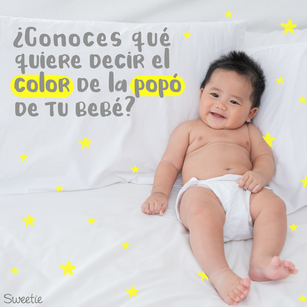 Conoce qué quiere decir la popó de tu bebé