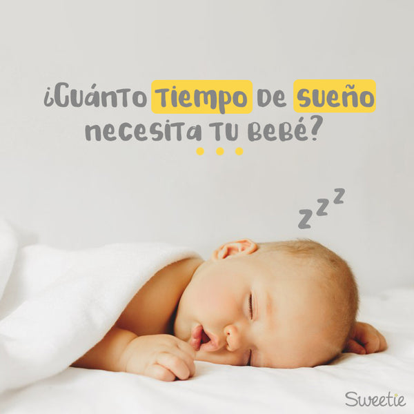 ¿Cuánto tiempo de sueño necesita tu bebé?